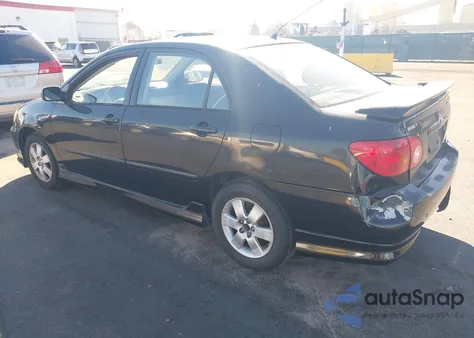2003 Toyota Corolla S из США, поврежденный, VIN 1NXBR32E53Z089503